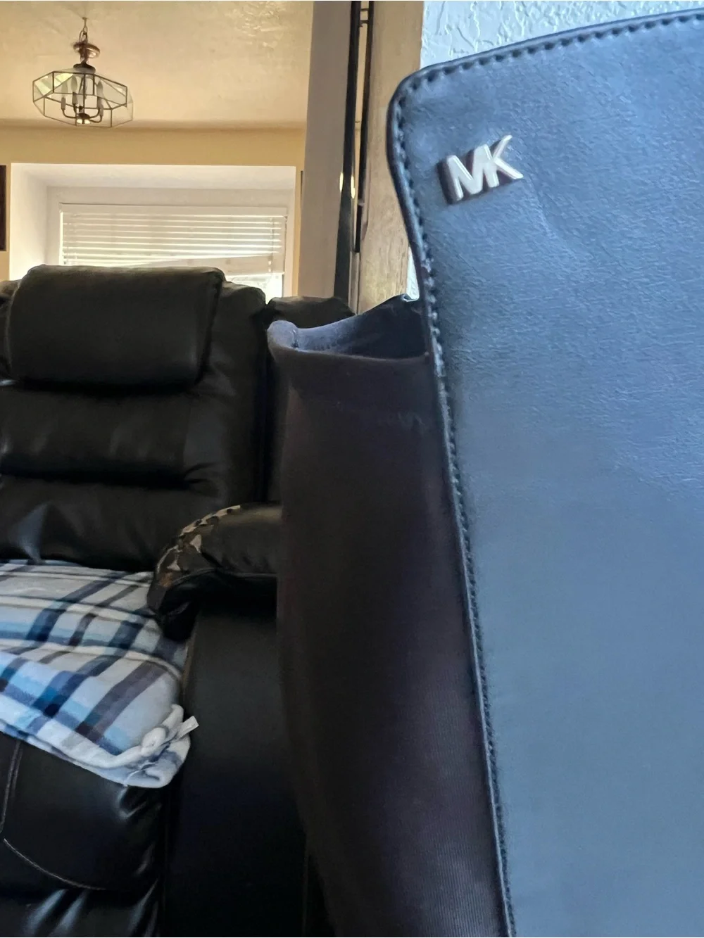 Michael Kors Black Over-the-Knee Riding Boots